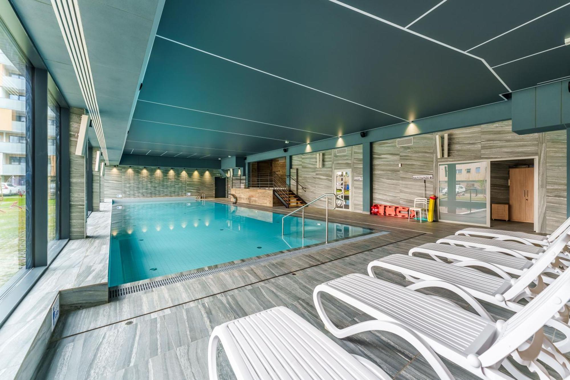 Apartament Delux Kasprowicza 20C Prywatny Parking Basen Sauna Oraz Silownia W Cenie Kolobrzeg Exterior photo
